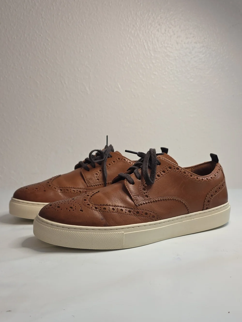 COLE HAAN GRAND SERIES WINSLOW WINGTIP LEATHER SNEAKERS C35600 MENS SIZE 9.5